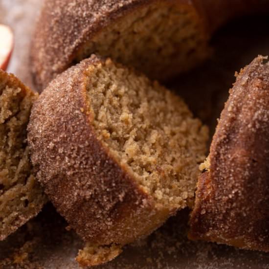 Apple cider donut cake - Recipe photo by lifestyleofafoodie