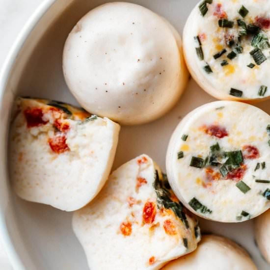 Instant Pot Egg White Bites - Recipe photo by Amy in the Kitchen