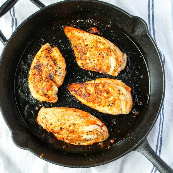 Cast Iron Skillet Chicken Breast - Recipe photo by eatsbyapril