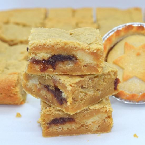 Mince pie orange blondies - Recipe photo by Sweet Mouth Joy