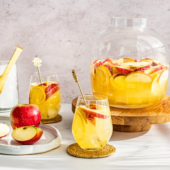 Sparkling Apple Sangria - Recipe photo by heinstirred