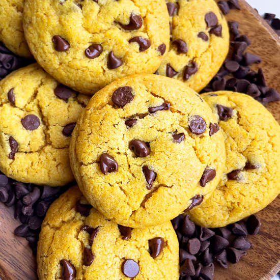Pumpkin Chocolate Chip Cookies - Recipe photo by Cakewhiz