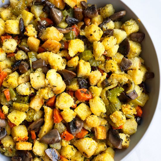 Instant Pot Vegetarian Stuffing - Recipe photo by 1PotRecipes
