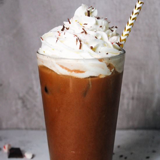 Iced Peppermint Mocha - Recipe photo by thefigjar