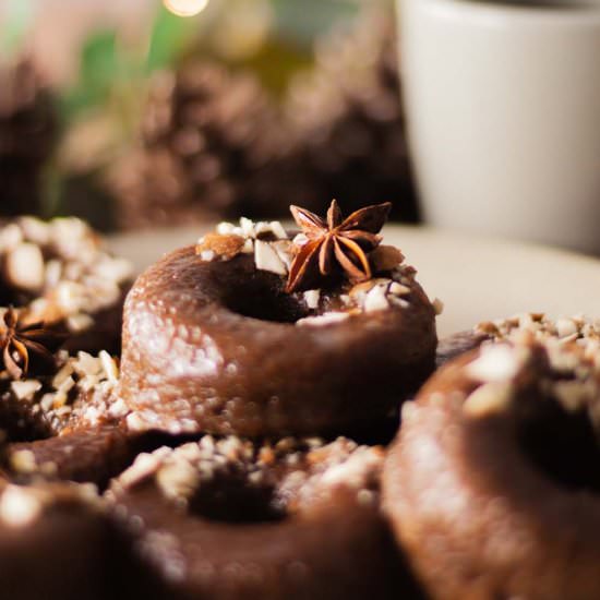 Gingerbread Donuts - Recipe photo by jaimieeats