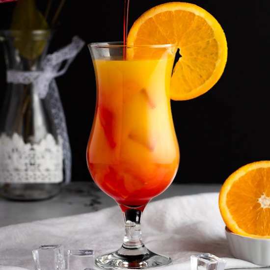 Vodka Sunrise - Recipe photo by The Littlest Crumb