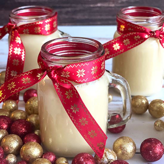 Crema De Vie (Cuban Eggnog) - Recipe photo by Bean Train