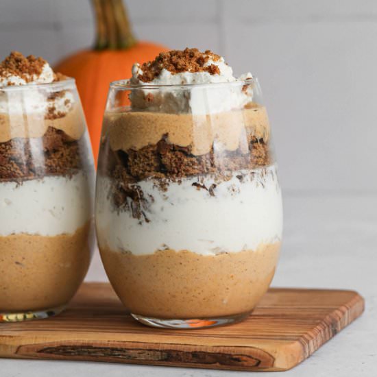 GF Pumpkin Gingersnap Parfait - Recipe photo by smallfarmbiglife