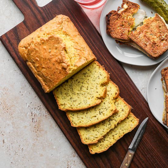GF Herbes de Provence Keto Bread - Recipe photo by smallfarmbiglife