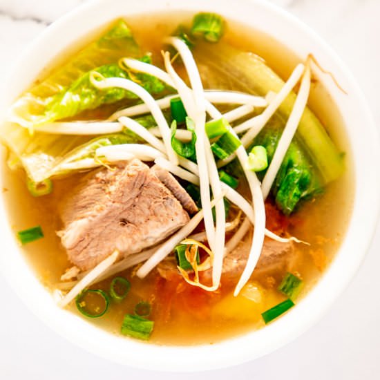 Pork Sinigang - Recipe photo by seasiderecipes