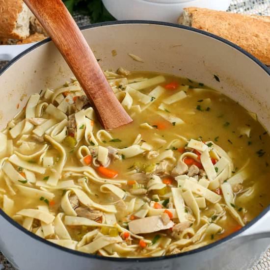 Leftover Turkey Soup - Recipe photo by AllThingsMamma