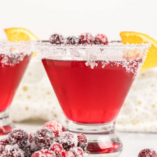 Cranberry Martini (Crantini) - Recipe photo by Tastes of Homemade