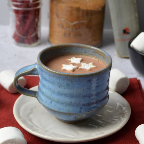 Protein Hot Chocolate - Recipe photo by joytothefood