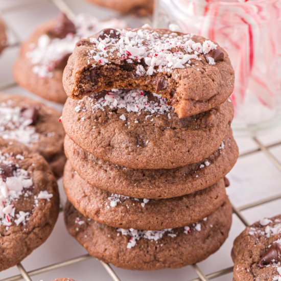 Chocolate Peppermint Cookies - Recipe photo by simplystacie