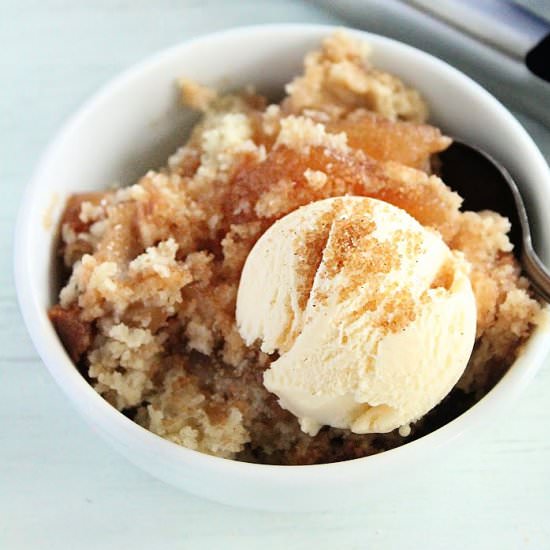 Crock Pot Apple Cake - Recipe photo by countertopcooking