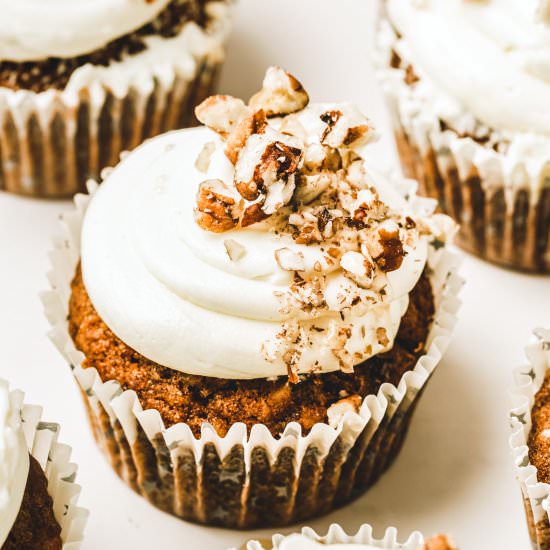 Best carrot cake cupcakes recipe - Recipe photo by Sweetly Cakes