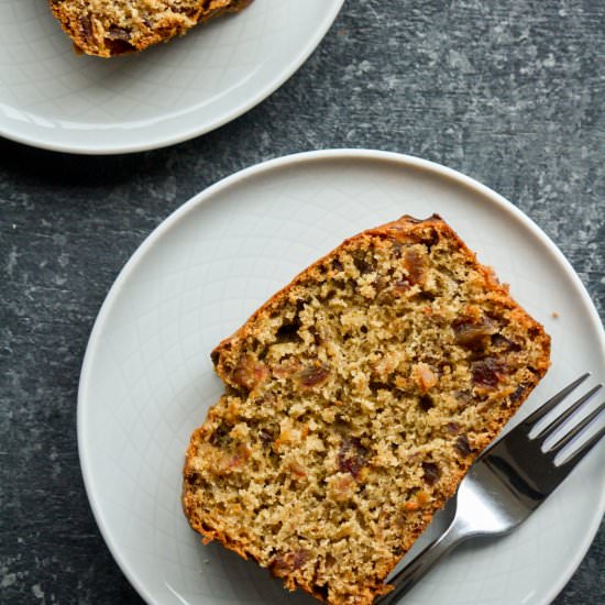 Date Rum and Orange Cake - Recipe photo by The Desserted Girl