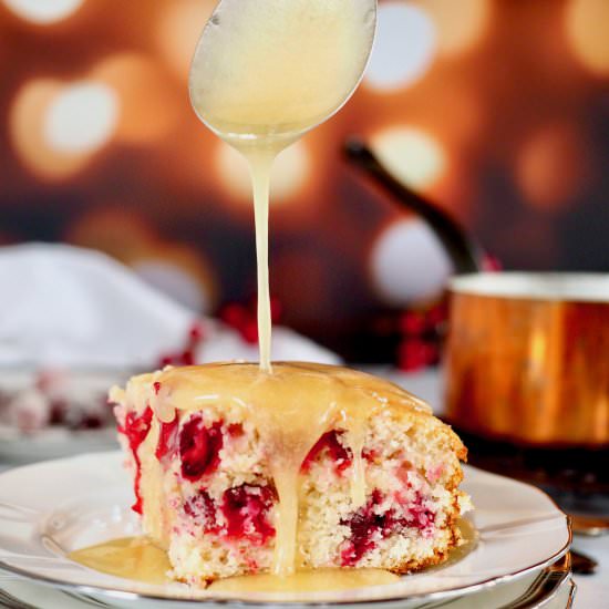 Cranberry Christmas Cake - Recipe photo by thefreshcooky