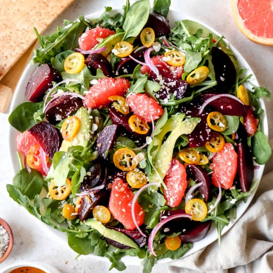 Roasted Beet & Citrus Salad - Recipe photo by healmedelicious