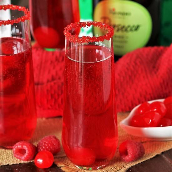 Sparkling Rudolph's Nose - Recipe photo by thekitchenismyplayground