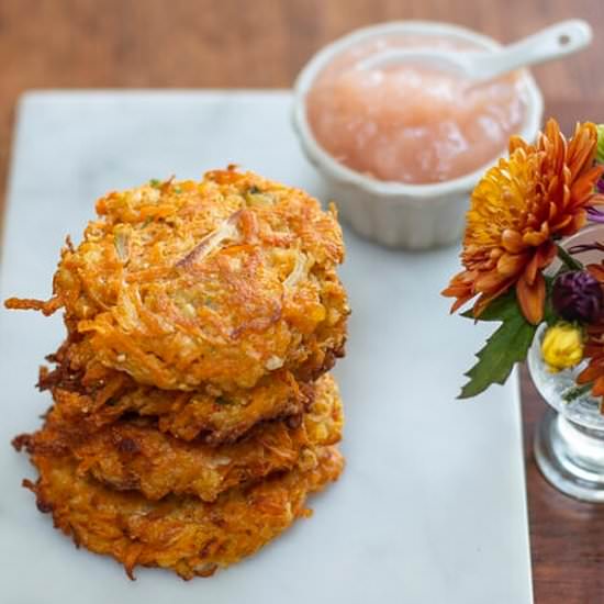 4 best latkes recipes! - Recipe photo by a zest for life