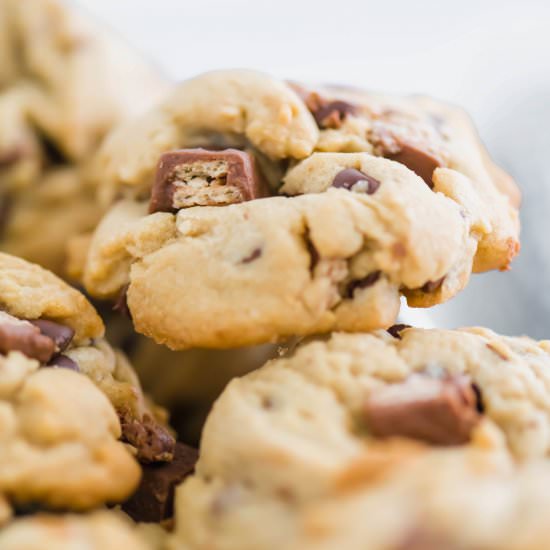 Kit Kat Cookies - Recipe photo by megseverydayindulgence