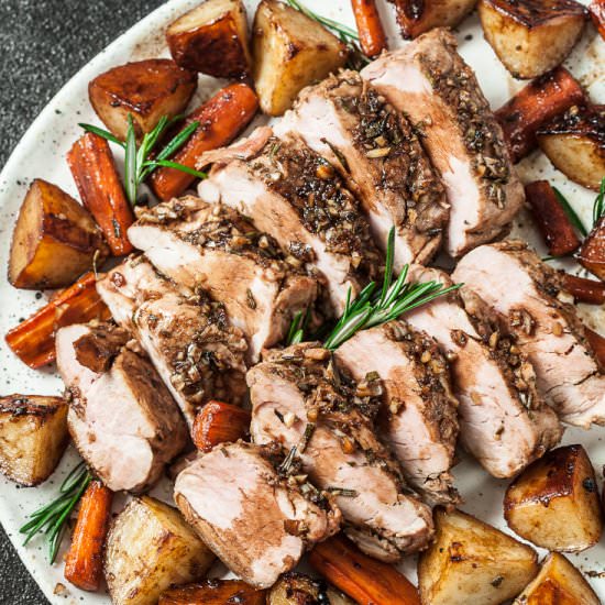 Pork Tenderloin Roast - Recipe photo by chewoutloud