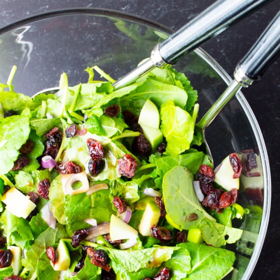 Holiday Kale Salad - Recipe photo by HurriedHealthNut