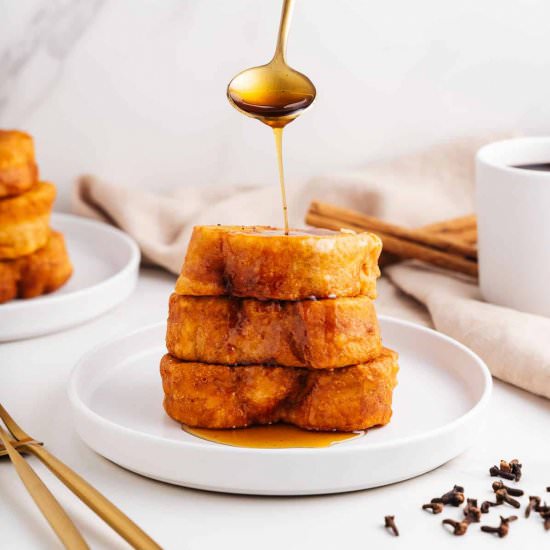 torrejas (mexican french toast) - Recipe photo by brokebankvegan
