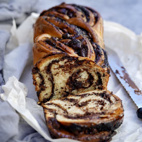 Chocolate Babka - Recipe photo by simmerandsauce