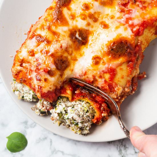 Beef and Zucchini Cannelloni - Recipe photo by cooking.with.carbs