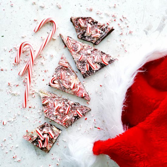 Boozy Peppermint Bark - Recipe photo by WhiskingWolf