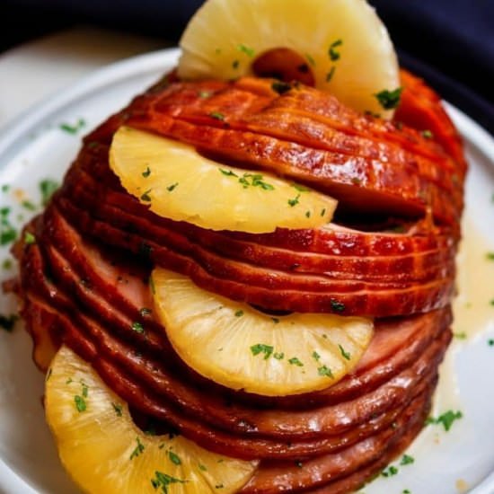 INSTANT POT HAM - Recipe photo by Easy Peasy Creative Ideas
