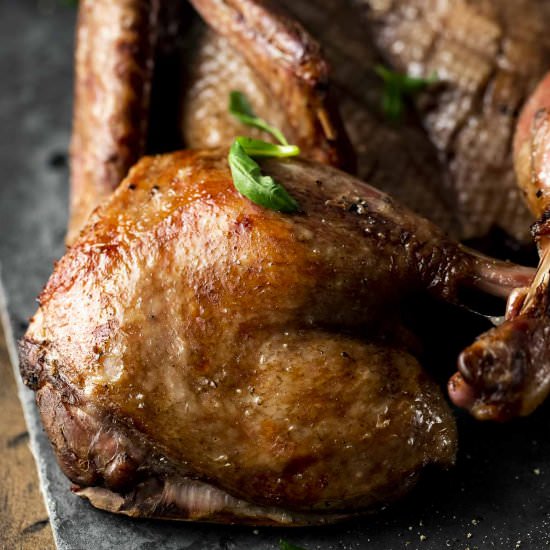 Sous Vide Whole Duck - Recipe photo by Went Here 8 This