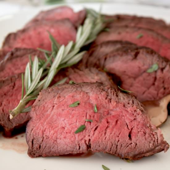 Reverse Seared Steak - Recipe photo by laughingspatula.com