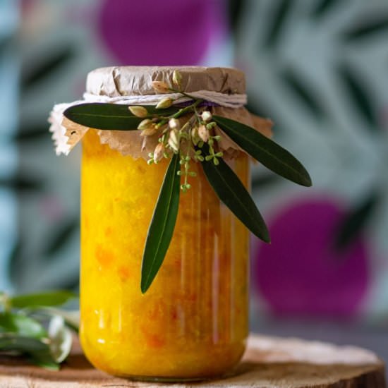 Mustard Pickles - Recipe photo by modernveganguide