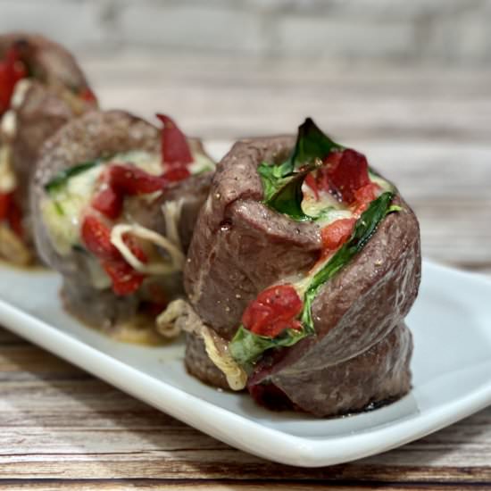 Pinwheel Steaks - Recipe photo by VictoryPublishing