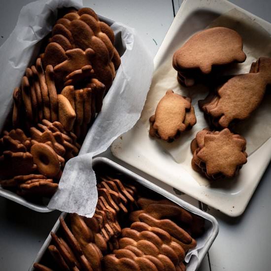 Nordic Gingerbread Cookies Recipe - Recipe photo by myvintagecooking