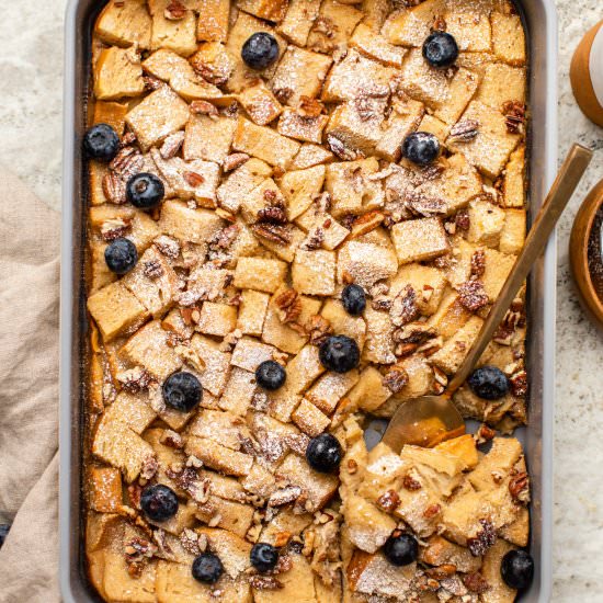 Overnight French Toast Casserole - Recipe photo by from my bowl