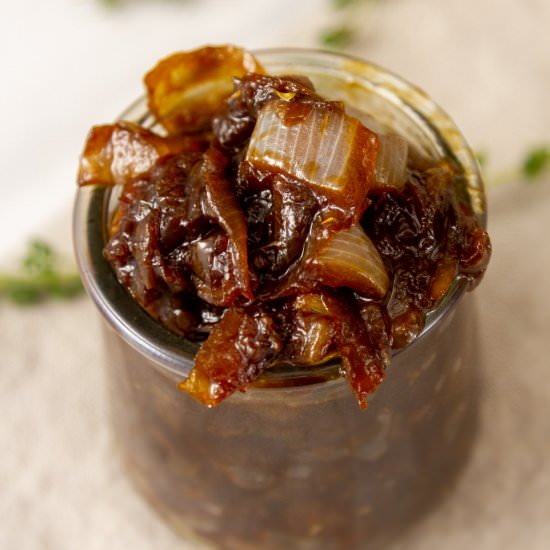 Balsamic Onion Jam - Recipe photo by dwayland