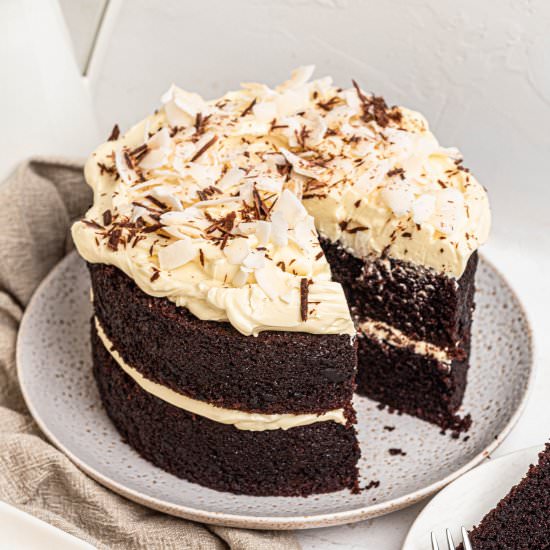 Chocolate Coconut Cake - Recipe photo by catherine.desserts