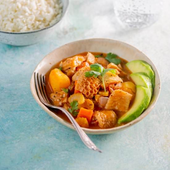 Mondongo Soup (Tripe Stew) - Recipe photo by Tia Clara - DominicanCooking
