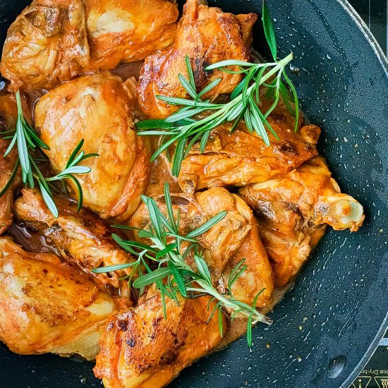 Lemon Balsamic Rosemary Chicken - Recipe photo by Sheeba@gohealthy
