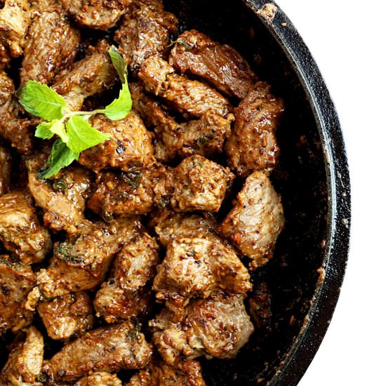 Camel Yogurt & Mint Marinade - Recipe photo by LikeHotKeto