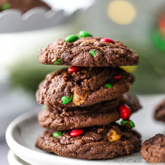 Dark Chocolate Peanut Butter Cookie - Recipe photo by shutterandmint