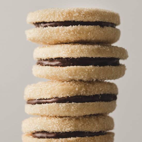 Chocolate Shortbread Cookies - Recipe photo by peanutbutterpluschocolate