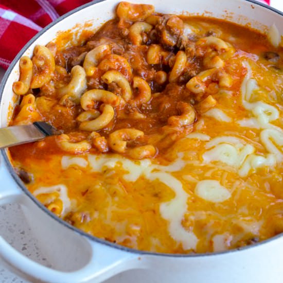 Chili Mac - Recipe photo by Small Town Woman