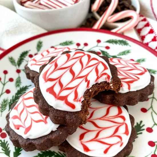 Peppermint Mocha Cookies - Recipe photo by live to sweet