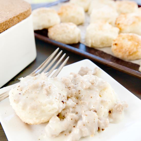 Turkey Sausage Gravy - Recipe photo by browniebites