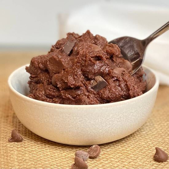 Edible Brownie Batter - Recipe photo by Maplewoodroad.com